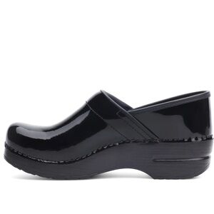 Dansko Patent Black Slip-On Clogs
